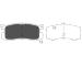 Sada brzdových platničiek kotúčovej brzdy KAVO PARTS KBP-4537