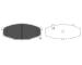 Sada brzdových platničiek kotúčovej brzdy KAVO PARTS KBP-6520