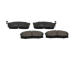 Sada brzdových platničiek kotúčovej brzdy KAVO PARTS KBP-6525