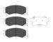 Sada brzdových platničiek kotúčovej brzdy KAVO PARTS KBP-6531