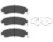 Sada brzdových destiček, kotoučová brzda KAVO PARTS KBP-6546