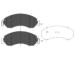 Sada brzdových destiček, kotoučová brzda KAVO PARTS KBP-6592