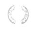 Sada brzdových čelistí KAVO PARTS KBS-4412