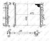Chladič, chlazení motoru NRF 58476