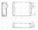 Výměník tepla, vnitřní vytápění NRF 58600