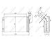Výměník tepla, vnitřní vytápění NRF 58836