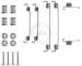 Sada příslušenství, brzdové čelisti A.B.S. 0784Q