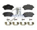 Sada brzdových destiček, kotoučová brzda TRUCKTEC AUTOMOTIVE 02.35.509