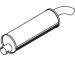 Stredný/zadný tlmič výfuku DINEX 44315
