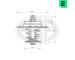 Termostat, chladivo ERA 350159