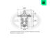 Termostat, chladivo ERA 350220