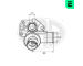 Termostat, chladivo ERA 350236