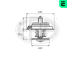 Termostat, chladivo ERA 350279
