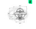 Termostat, chladivo ERA 350301