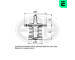 Termostat, chladivo ERA 350303