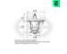 Termostat, chladivo ERA 350353A