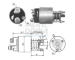 Elektromagnetický spínač pre żtartér MEAT & DORIA 46005