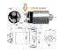 Elektromagnetický spínač pre żtartér MEAT & DORIA 46007