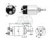 Elektromagnetický spínač pre żtartér MEAT & DORIA 46154