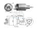 Elektromagnetický spínač pre żtartér MEAT & DORIA 46072