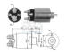 Elektromagnetický spínač pre żtartér MEAT & DORIA 46094