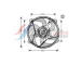 Větrák, chlazení motoru AVA Clever Choice CN7530