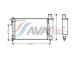 Chladič, chlazení motoru AVA Clever Choice CNA2116