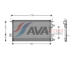 Kondenzátor, klimatizace AVA Clever Choice CR5037