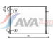 Kondenzátor, klimatizace AVA Clever Choice DAA5011D