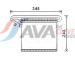 Výparník, klimatizace AVA Clever Choice FDV491