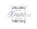 Chladič, chlazení motoru AVA Clever Choice IV2066