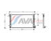 Kondenzátor, klimatizace AVA Clever Choice IVA5044