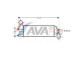Chladič turba AVA Clever Choice PEA4261