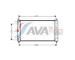 Chladič, chlazení motoru AVA Clever Choice SAA2003