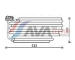 Výparník, klimatizace AVA QUALITY COOLING SCV030
