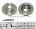 Brzdový kotouč NIPPARTS J3302048