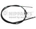 żażné lanko parkovacej brzdy NIPPARTS J3925066