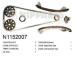 Sada rozvodového řetězu NIPPARTS N1152007