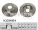 Brzdový kotouč NIPPARTS N3304054