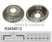 Brzdový buben NIPPARTS N3404012