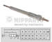 Žhavicí svíčka NIPPARTS N5710508