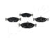 Sada brzdových destiček, kotoučová brzda ASHIKA 50-00-0072