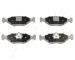 Sada brzdových destiček, kotoučová brzda ASHIKA 50-00-0226