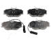 Sada brzdových destiček, kotoučová brzda ASHIKA 50-00-0242