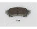 Sada brzdových destiček, kotoučová brzda ASHIKA 51-02-233