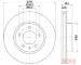 Brzdový kotouč ASHIKA 60-00-0957C