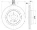 Brzdový kotouč ASHIKA 61-00-0510