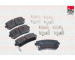 Sada brzdových destiček, kotoučová brzda FAI AutoParts BP191