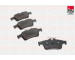 Sada brzdových destiček, kotoučová brzda FAI AutoParts BP205
