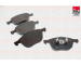 Sada brzdových destiček, kotoučová brzda FAI AutoParts BP207